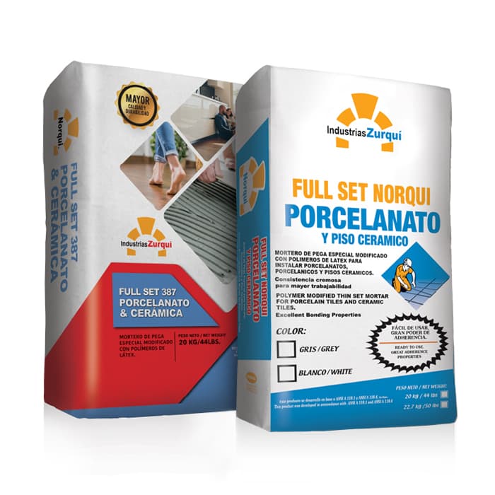 Pegamento para porcelanato